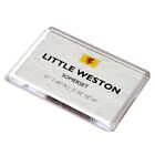 FRIDGE MAGNET - Little Weston, Somerset - Lat/Long ST6225