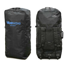 Bluewave Inflatable Kayak Roller Carrier Bag with Wheels / Backpack for Kayaks