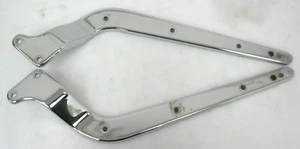 Harley-Davidson OEM Chrome 00-02 Softail Rear Fender Supports 59964-00 59969-00 - Picture 1 of 8