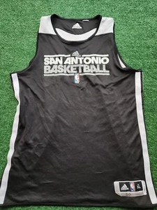 San Antonio Spurs Team Issue Practice Jersey Manu Ginobili Issued XL Reversible - Picture 1 of 8