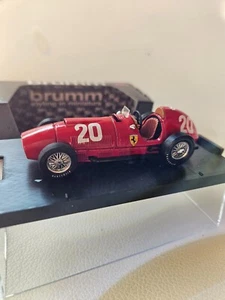 Ferrari 375 Indianápolis. Brumm 1/43. A. Ascari 1952. 500 Millas. Buen estado. - Imagen 1 de 6