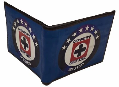 Cartera Violetera De Cruz  Azul Soccer México Logo Federal Hat - Image 1 of 2