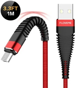 Cavo di ricarica micro USB guaina alluminio linea dati cavo dati per Samsung - Foto 1 di 8