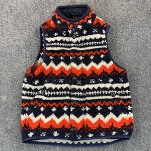 Polo Ralph Lauren kids Nordic Print Sherpa Fleece Vest - youth Small / 8. - Picture 1 of 12