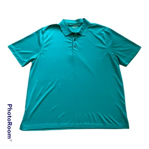 Polo da golf Izod PerformX manica corta camicia con colletto - verde Kelly - uomo XXL - Foto 1 di 12