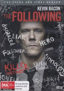 The Following: Season 3 DVD - Kevin Bacon (Region 4, 2015) Free Post - Picture 1 of 1