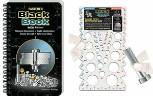 BLACK BOOK COMBO...Get the Engineers Black Book + Fastener Book with Free Gage - Picture 1 of 2