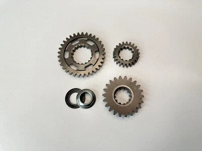 ENSAMBLAJE DE ENGRANAJES Y TUERCAS DEL CIGÜEÑAL KAWASAKI KX450F USADO OEM 09 10 11 Foto 1 de 4