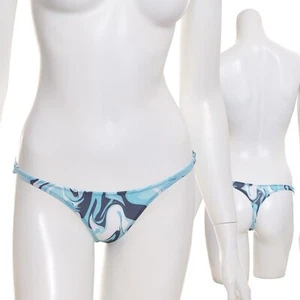 Marble pattern Low-rise Mini Thong Panties Good stretchy fit made in Japan L841 - Picture 1 of 19
