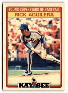 1986 Topps Kay-Bee Young Superstars of Baseball #1 Rick Aguilera NrMt-M ID:50400