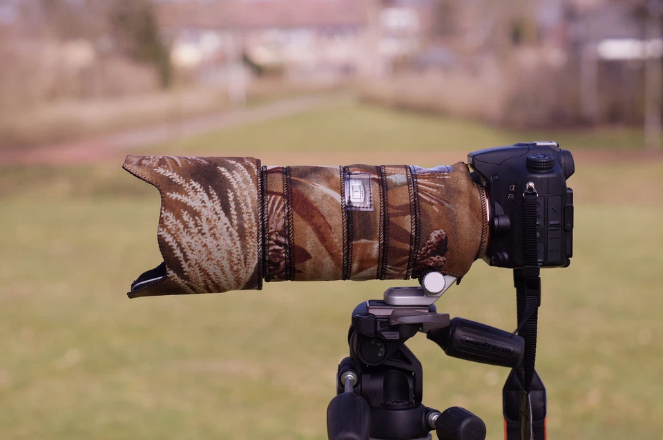 OUTDOOR PHOTOGRAPHY GEAR Sony 70 400mm G Ssm G2 (Weiß) Neopren Objektiv Schutz Standard- Premium Bereiche