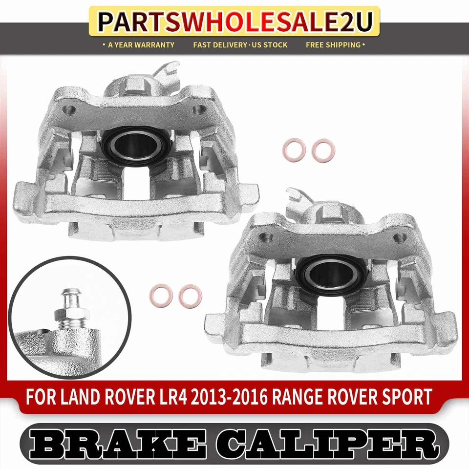2 Pinzas de freno de disco traseras L & R para Land Rover LR4 13-16 Range Rover Sport 12-13 Foto 1 de 4