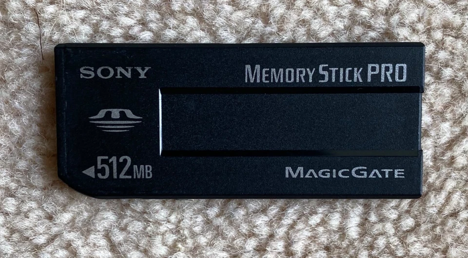 Sony MSX-512S Memory Stick PRO Flash Media MS Pro 512MB (pp) - Image 1 of 1