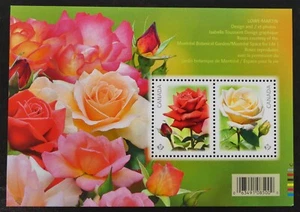 *Kengo* Canada stamp #2727 ROSES SS  @607 - Picture 1 of 1