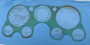 67-72 Chevy C10 C20 truck Instrument Cluster Indicator Face Panel OEM FREE SH B5 - Picture 1 of 11