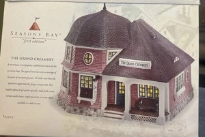 New DEPT 56 SEASONS BAY "THE GRAND CREAMERY" #53305 1ST EDITION NIB - Imagen 1 de 4