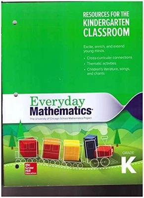 Everyday Mathematics 4, класс K, ресурсы для - спиральный переплет - очень хорошее состояние - Изображение 1 из 2