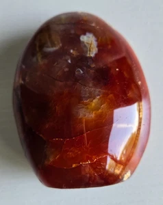 314 g RED CARNELIAN Agate Polished Standup Display Freeform Statue 3 x 2 in - Picture 1 of 6