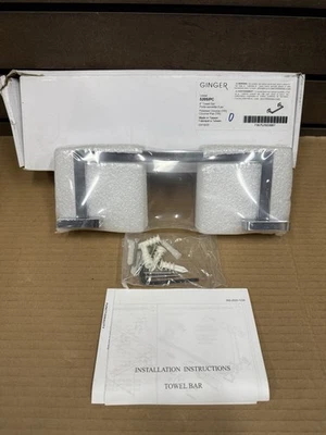 Toallero Ginger 5205/PC Regla 8" en Cromo Pulido - Nuevo Foto 1 de 4