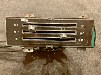 1968 Chevy Impala Caprice Bel Air Biscayne non a/c heater control 68 with cables - Image 1 of 4