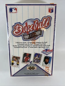1991 Factory Sealed Upper Deck Baseball Wax Box Find The Hank Aaron - Jordan SP1 - Bild 1 von 10