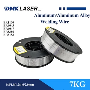 Alambre de soldadura MIG de aluminio 7 kg ER1070 AL-Mg para máquina soldadora láser - Imagen 1 de 6