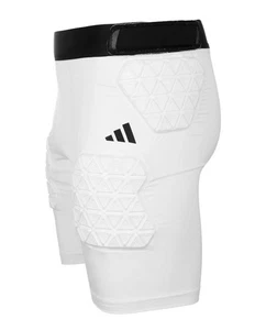 Adidas Aeroready Hombres 3XL Calce Ajustado Blanco Acolchado Fútbol Faja Pantalones Cortos, Nuevo $80 - Imagen 1 de 8