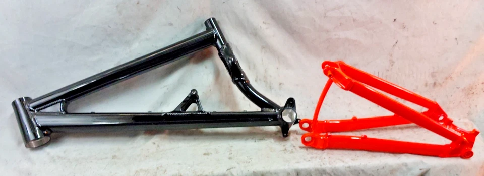 Cuadro de bicicleta MTB Mongoose Teocali 2020 suspensión completa 14" pequeño FS cola suave nuevo sin etiquetas Foto 1 de 4