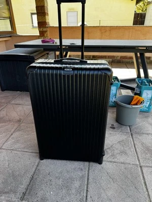 Original RIMOWA Essential Check-in Case/Koffer Gr. L (pre LVMH Salsa) schwarz  - Bild 1 von 4