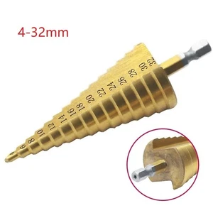 Tool Wood HSS Hole Cutter Metal Step Drill Bit High Quality Useful Practical - Picture 1 of 9