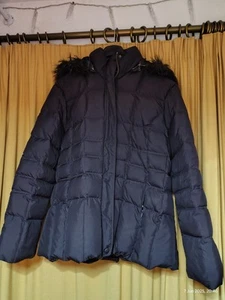 M&S Per Una Down & Feather coat XL - Picture 1 of 10