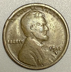 1913-S Lincoln Wheat Cent: Key Date - Picture 1 of 2