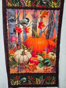 Fall FABRIC PANEL by Gina Jane for QT fabrics 30360 43" x 24 NEW - Picture 1 of 4