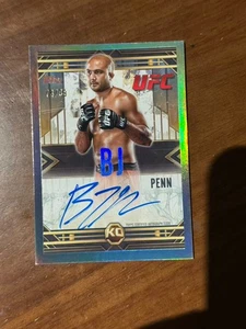 2025 Topps Knockout UFC BJ PENN 2012 Throwback Signatures On Card Auto /99 - Picture 1 of 2