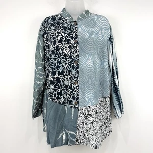 Top donna Wild Thing Of Chico CA Wild 2X tecnica mista artistica con bottoni - Foto 1 di 10