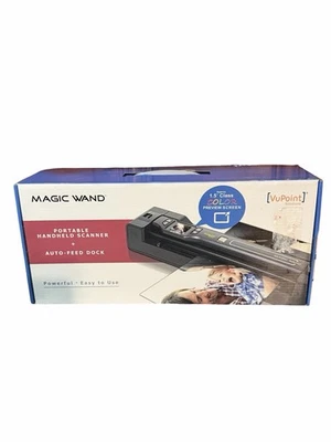 VuPoint Magic Wand Portable Scanner with Auto-Feed Dock (PDSDK-ST470-VP) - Image 1 of 4