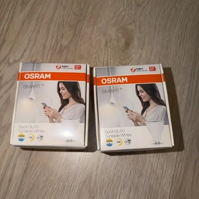 OSRAM SMART+ Spot GU10 Tunable White 4,5 W LED-Lampe 2 Stück Neu OVP - Bild 1 von 4