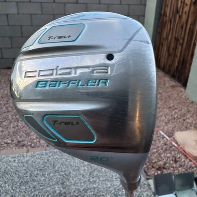 Cobra Baffler T-Rail + 20° 5 Madera Damas Varilla Grafito 41.5" Nuevo Agarre Foto 1 de 4