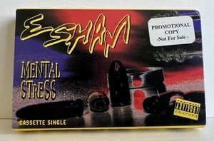 Esham Mental Stress Cassette Tape Promo RLP Natas ICP Insane Clown Posse Eminem - Imagen 1 de 9