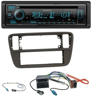 Kenwood Bluetooth DAB CD MP3 USB Autoradio für Seat Mii Skoda CitiGo 2011-2016 s - Bild 1 von 4