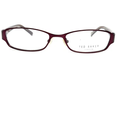 Marco de gafas Ted Baker Zizi B165 para hombre púrpura rectangular 51-17-135 H19838 Foto 1 de 4