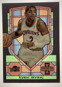 2013-14 Panini Innovation Stained Glass Kyrie Irving Cavaliers #35 Insert basket