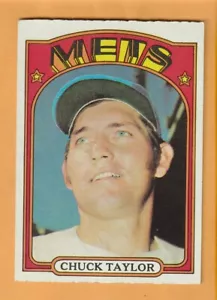 Chuck Taylor New York Mets 1972 Topps #407 Middle Tennessee State - Picture 1 of 2