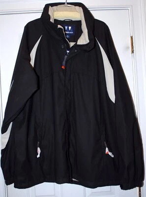 New Men's Weather Tamer Winter Coat Jacket Black White Vintage 2xl Snow - Image 1 of 3