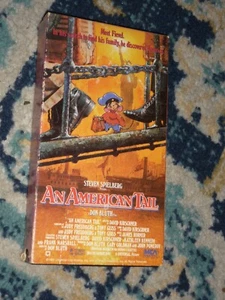 An American Tail Vtg VHS Tape 1987 Animated Steven Spielberg Don Bluth - Picture 1 of 5