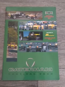 Caterham Festival Show Guide Programme August 2000 - Picture 1 of 2