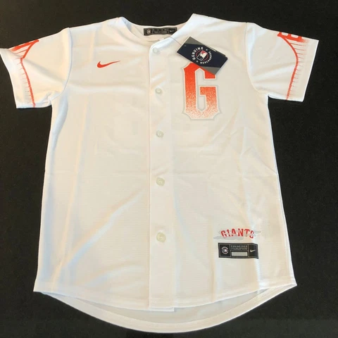 San Francisco Giants Nike MLB Baseball Jersey Buster Posey #28 Youth Medium Cover