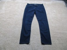 Revtown Jeans Mens 35x34 Blue Sharp Straight Decade Denim Stretch