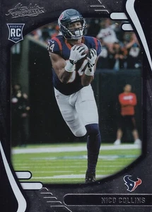 Panini Absolute Rookie #127 2021 - Nico Collins (RC) - Houston Texans - Imagen 1 de 2