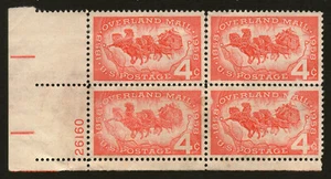 United States 1958, Overland Mail 100th ANNIV. PB4, MNG Stamp - Picture 1 of 2